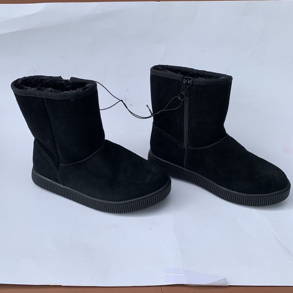 Cat & Jack Toddler Girls Arlo Zipper Shearling Style Boots ARL0 Size 2